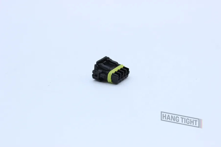 Molex Female MIZU Black - 4 Terminal in Style: Flying Lead. Molex MIZU in Black. These connectors are typically found in OEM applications and are available as a connector only or as a flying lead. An extra terminal is included with every connector, becaus