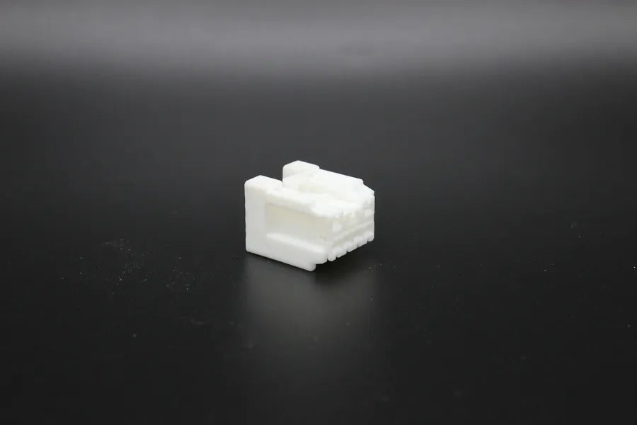 Sumitomo Female White - 6 Terminal in Style: Flying Lead. Sumitomo in White. These connectors are typically found in OEM applications and are available as a connector only or as a flying lead. An extra terminal is included with every connector, because mi
