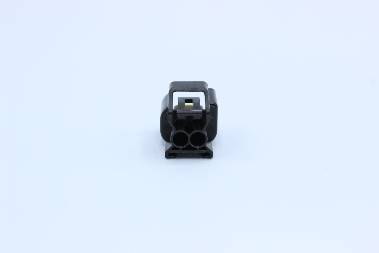Furukawa Female RFW Black - 2 Terminal in Style: Flying Lead. Furukawa RFW in Black. These connectors are typically found in OEM applications and are available as a connector only or as a flying lead. An extra terminal is included with every connector, be