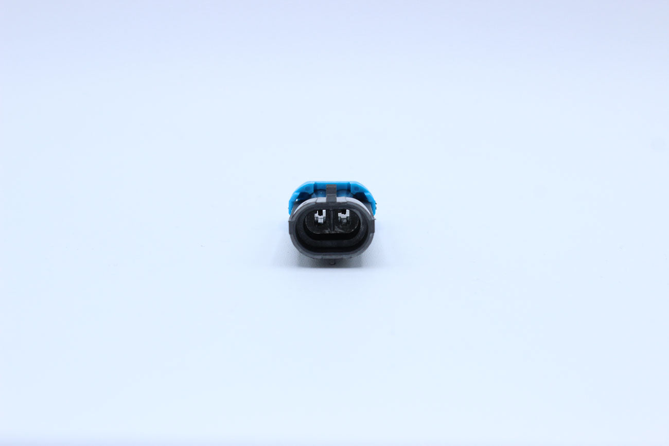 Delphi Male Metri-pack 280 Black tab width 2.8 - 2 Terminal in . Delphi Metri-pack 280 in Black. These connectors are typically found in OEM applications and are available as a connector only or as a flying lead. An extra terminal is included with every c