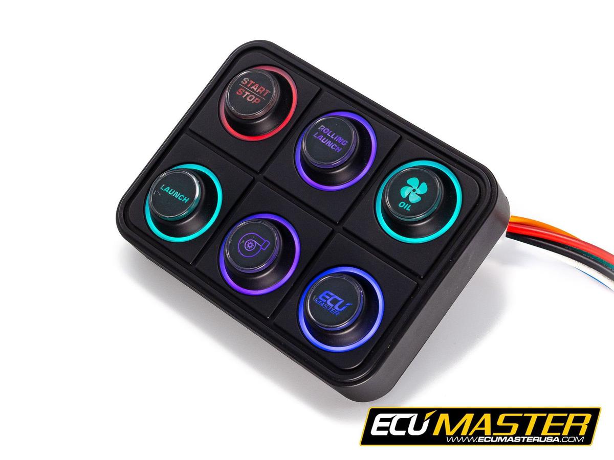 ECUMaster 4, 6, 8 or 12 Button Keypad