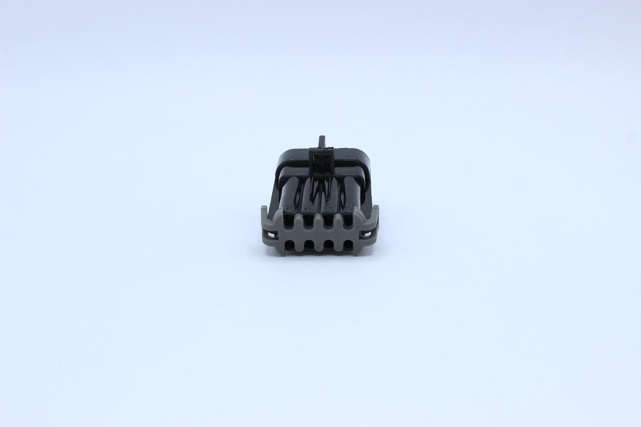 Delphi Male Metri-pack 150 Black Code 1 - 8 Terminal in Style: Connector Only. Delphi Metri-pack 150 in Black. These connectors are typically found in OEM applications and are available as a connector only or as a flying lead. An extra terminal is include