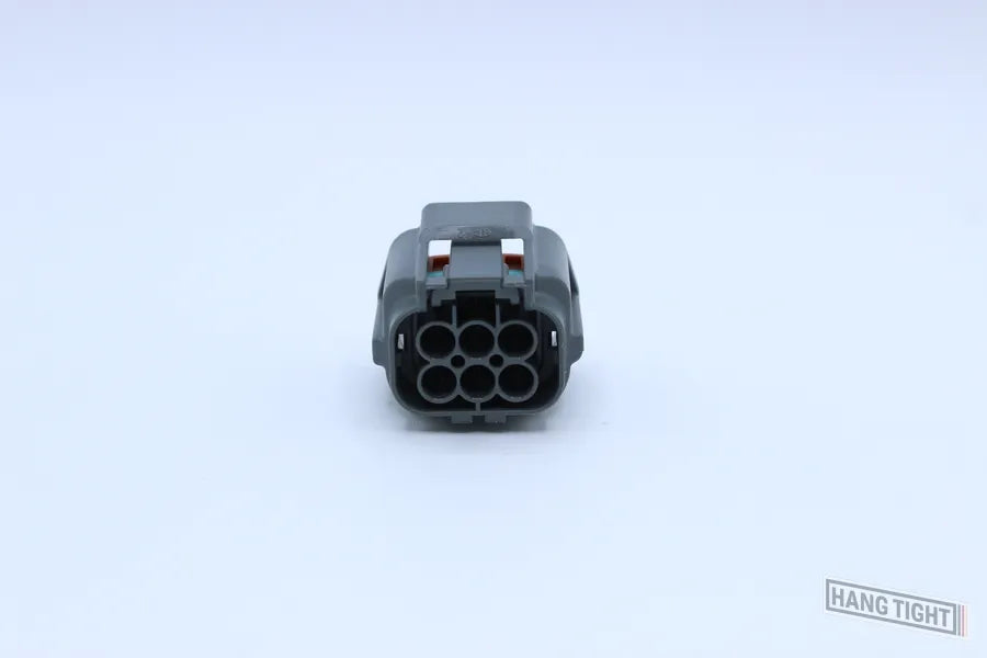Sumitomo Female RS Grey type 2 - 6 Terminal in Style: Flying Lead. Sumitomo RS in Grey. These connectors are typically found in OEM applications and are available as a connector only or as a flying lead. An extra terminal is included with every connector,