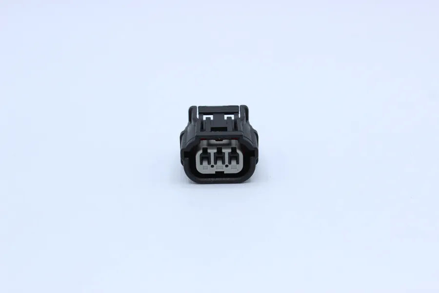 Sumitomo Female HV Black - 3 Terminal in Style: Flying Lead. Sumitomo HV in Black. These connectors are typically found in OEM applications and are available as a connector only or as a flying lead. An extra terminal is included with every connector, beca