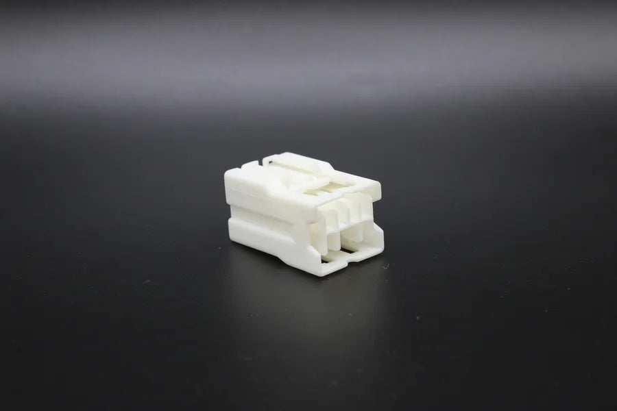 Sumitomo Male 91 White - 6 Terminal in Style: Flying Lead. Sumitomo 91 in White. These connectors are typically found in OEM applications and are available as a connector only or as a flying lead. An extra terminal is included with every connector, becaus