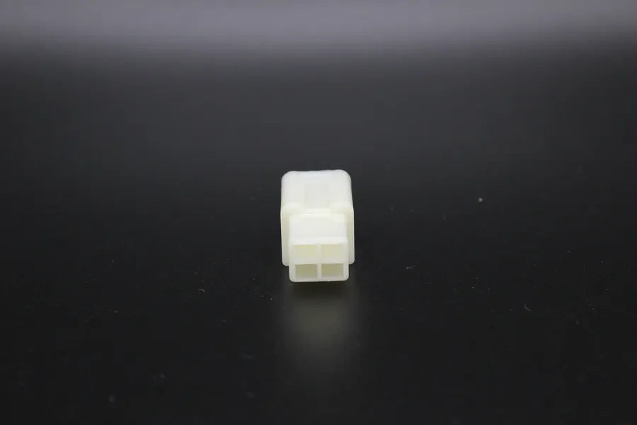 Sumitomo Male MTW Clear - 4 Terminal in Style: Connector Only. Sumitomo MTW in Clear. These connectors are typically found in OEM applications and are available as a connector only or as a flying lead. An extra terminal is included with every connector, b