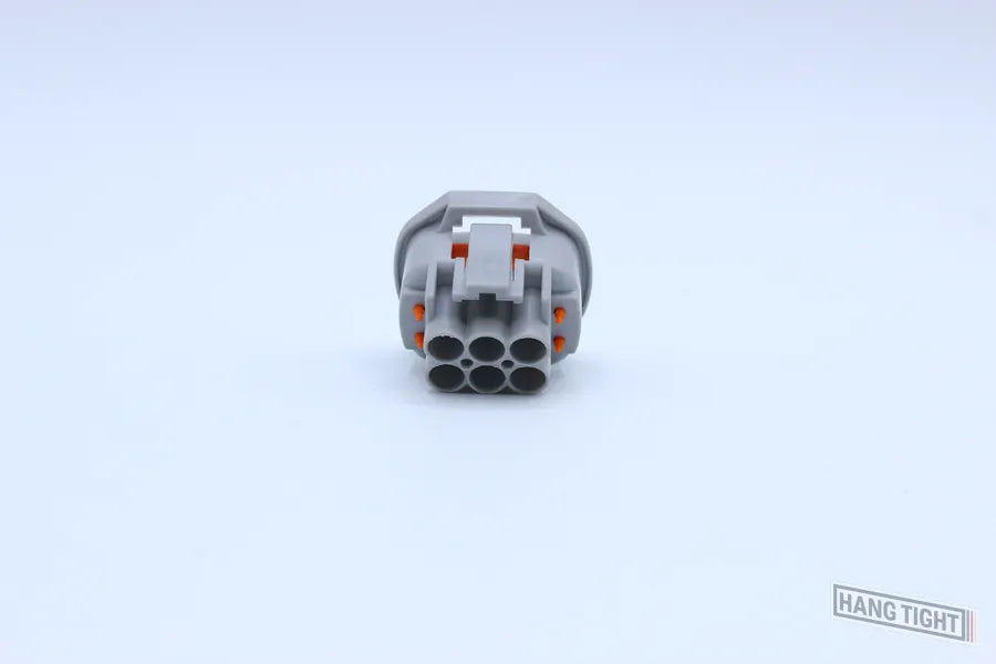 Sumitomo Female MT Gray Shrouded - 6 Terminal in Style: Connector Only. Sumitomo MT in Gray. These connectors are typically found in OEM applications and are available as a connector only or as a flying lead. An extra terminal is included with every conne