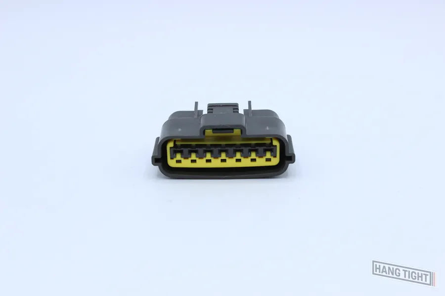 Sumitomo Female 62 Gray - 7 Terminal in Style: Flying Lead. Sumitomo 62 in Gray. These connectors are typically found in OEM applications and are available as a connector only or as a flying lead. An extra terminal is included with every connector, becaus