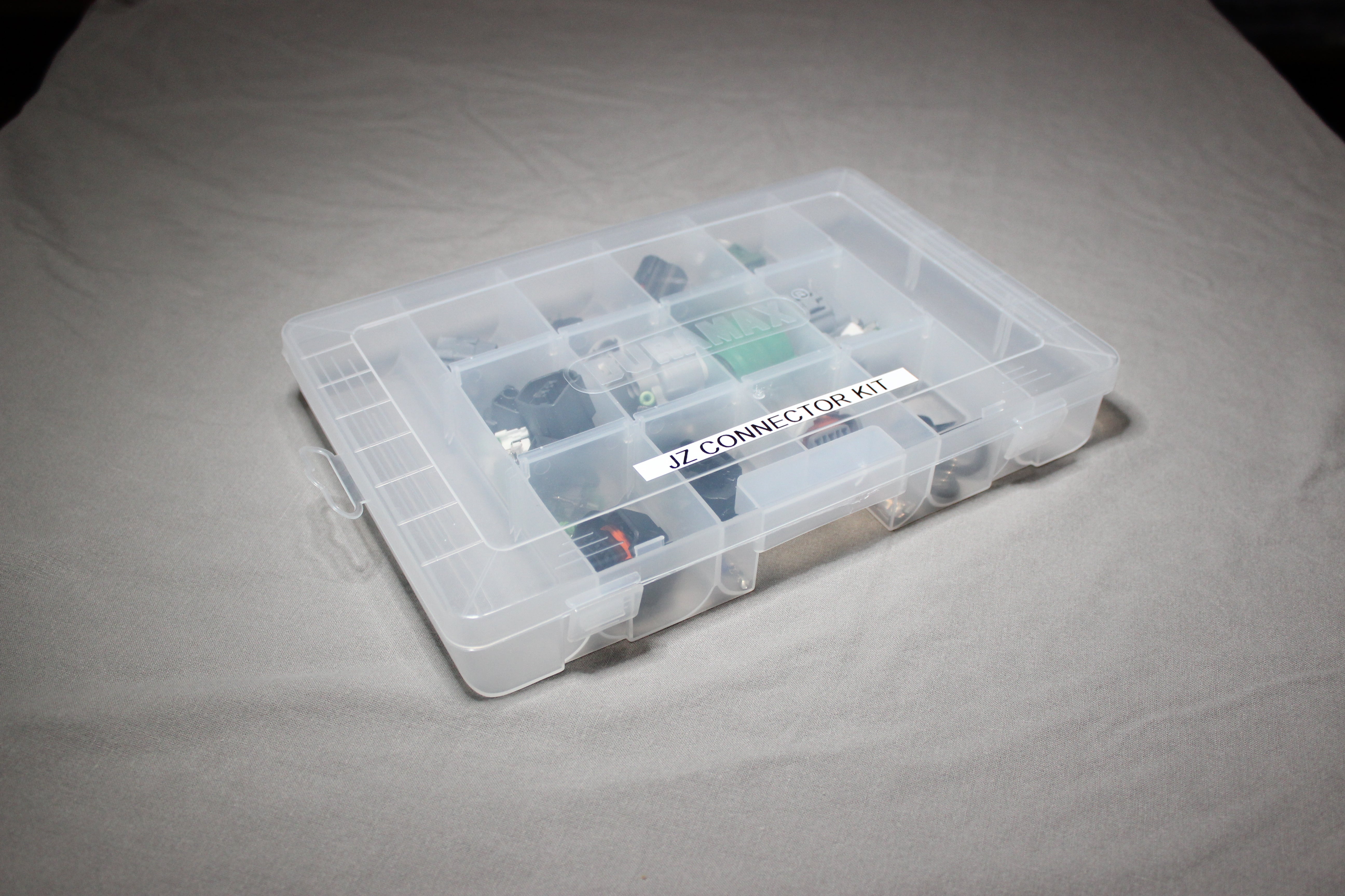 Toyota JZ Connector Kit in Ignition coils: R8. 1JZ or 2JZ, Turbo or Non turbo, VVTi or Non VVTI does not matter. This connector kit covers all variants of Toyota's legendary inline 6. Select your choice of ignition coils and injectors and go! See our Reso