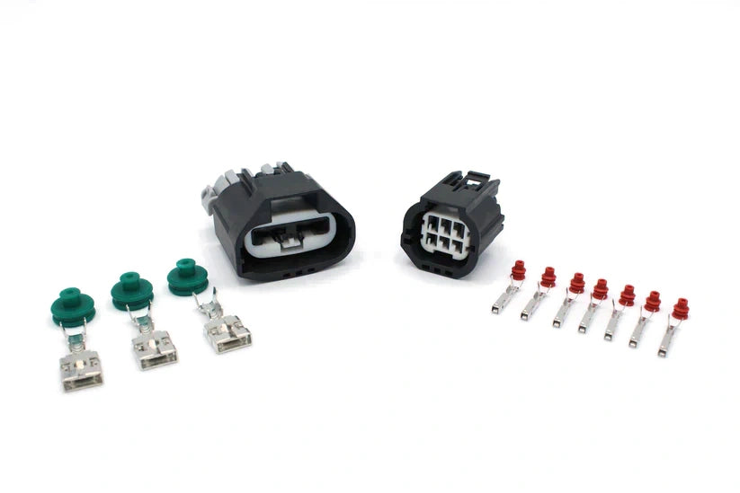 Mazda Power Steering Pump PSC Connector in Style: Flying Lead. Installing a Mazda 3 Electro hydraulic power steering system made easier, here are both the power and control connectors for the EPAS pump.
