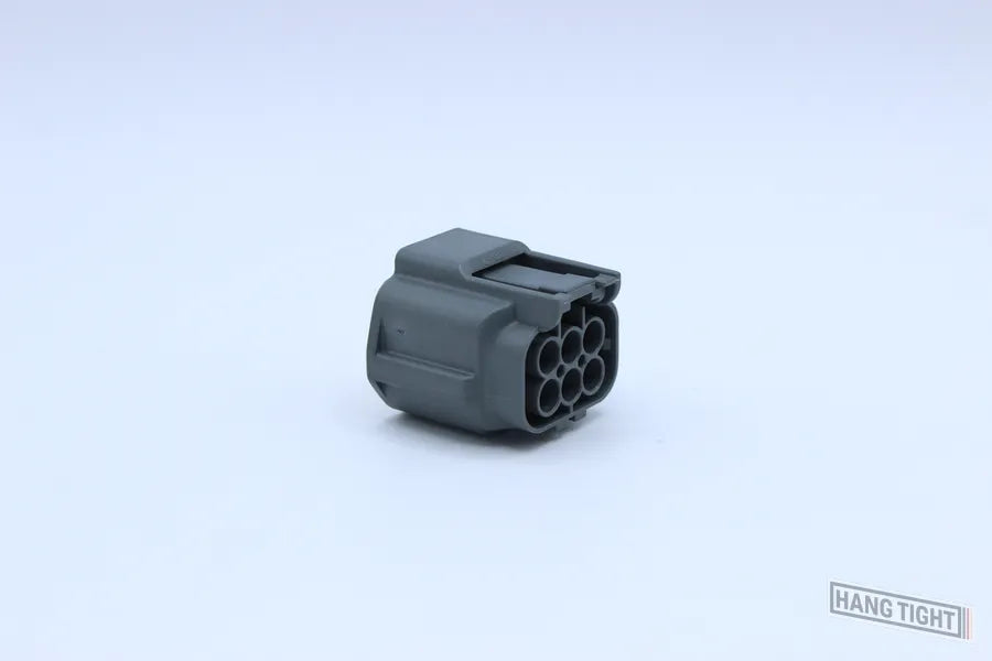 Sumitomo Female RS Grey type 2 - 6 Terminal in Style: Flying Lead. Sumitomo RS in Grey. These connectors are typically found in OEM applications and are available as a connector only or as a flying lead. An extra terminal is included with every connector,