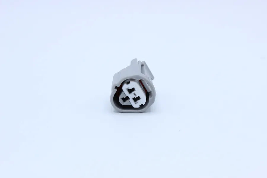 Sumitomo Female TS Gray type 2 - 3 Terminal in Style: Flying Lead. Sumitomo TS in Gray. These connectors are typically found in OEM applications and are available as a connector only or as a flying lead. An extra terminal is included with every connector,