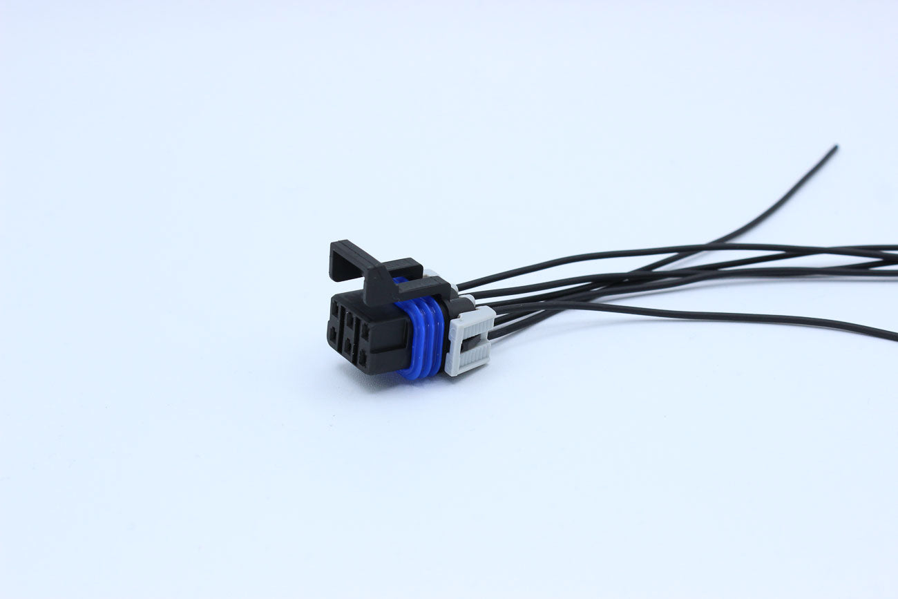 Delphi Female Metri-pack 150 Black - Part Number 12052848 in Style: Connector Only. Delphi Metri-pack 150 in Black. The OEM Part Number for this part is 12052848. These connectors are typically found in OEM applications and are available as a connector on