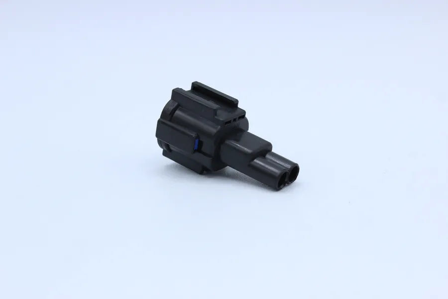 Sumitomo Male RS Black - 2 Terminal in Style: Flying Lead. Sumitomo RS in Black. These connectors are typically found in OEM applications and are available as a connector only or as a flying lead. An extra terminal is included with every connector, becaus