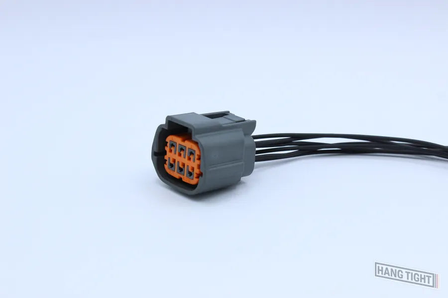 Sumitomo Female RS Grey type 2 - 6 Terminal in Style: Flying Lead. Sumitomo RS in Grey. These connectors are typically found in OEM applications and are available as a connector only or as a flying lead. An extra terminal is included with every connector,