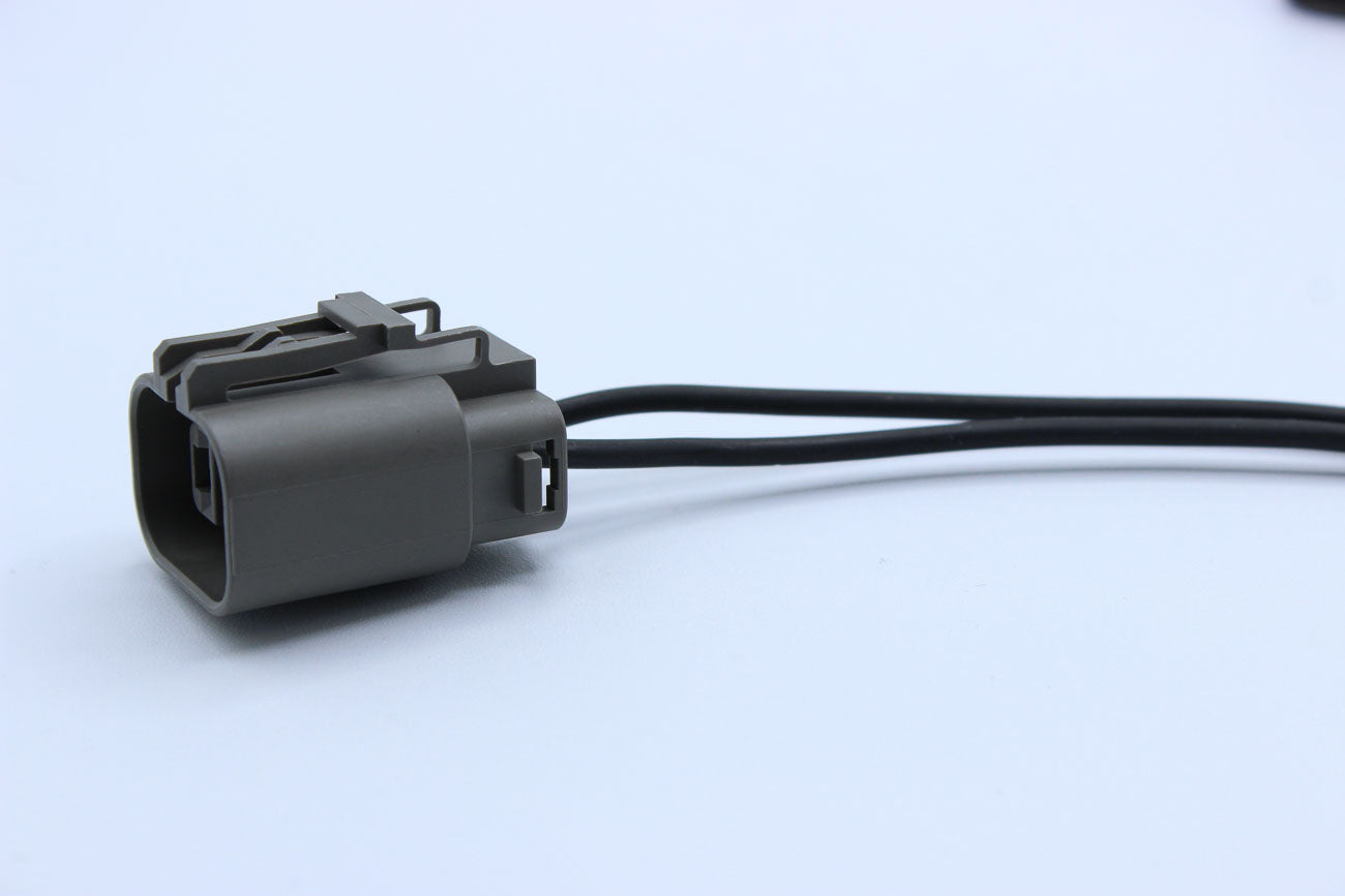 KET Female 250 Gray - 2 Terminal in Style: Flying Lead. KET 250 in Gray. These connectors are typically found in OEM applications and are available as a connector only or as a flying lead. An extra terminal is included with every connector, because mistak