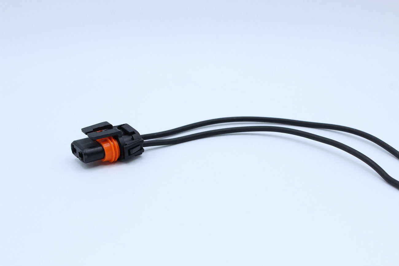 Delphi Female Metri-pack 280 Black type 3 - 2 Terminal in Style: Connector Only. Delphi Metri-pack 280 in Black. These connectors are typically found in OEM applications and are available as a connector only or as a flying lead. An extra terminal is inclu