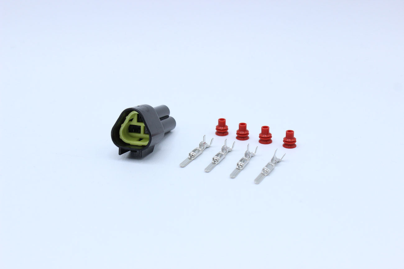 Furukawa Male RFW Black - 3 Terminal in Style: Flying Lead. Furukawa RFW in Black. These connectors are typically found in OEM applications and are available as a connector only or as a flying lead. An extra terminal is included with every connector, beca