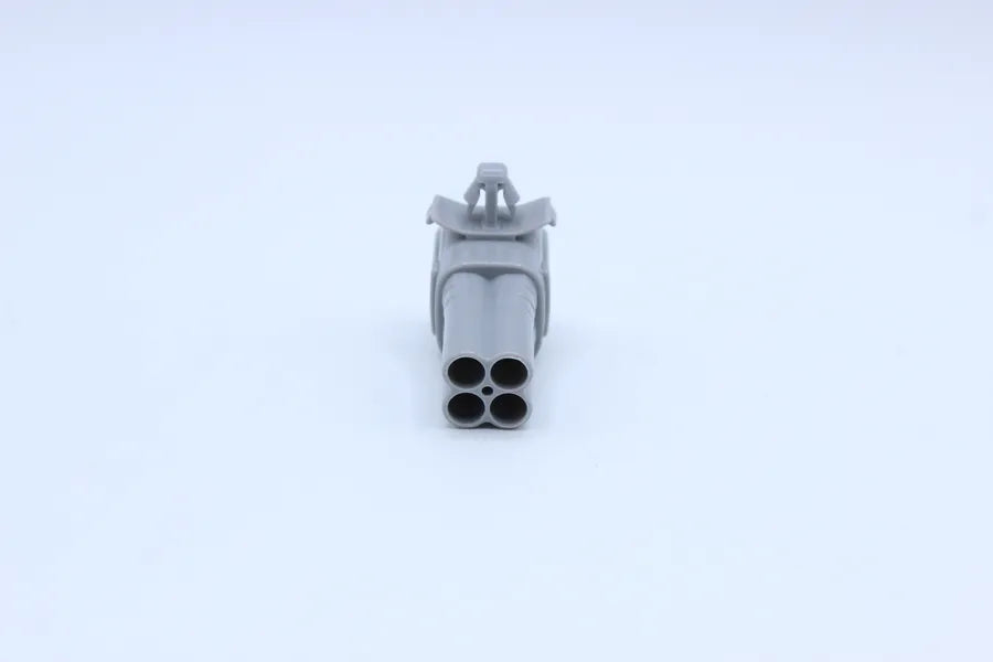Sumitomo Male TS Gray type 2 - 4 Terminal in Style: Flying Lead. Sumitomo TS in Gray. These connectors are typically found in OEM applications and are available as a connector only or as a flying lead. An extra terminal is included with every connector, b