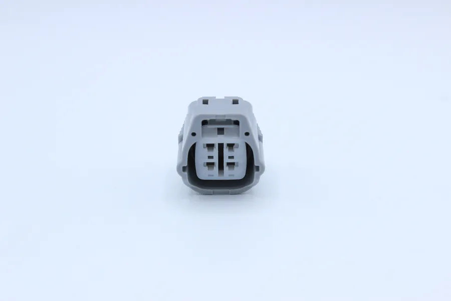 Sumitomo Female TS Gray Injector relief - 4 Terminal in Style: Flying Lead. Sumitomo TS in Gray. These connectors are typically found in OEM applications and are available as a connector only or as a flying lead. An extra terminal is included with every c