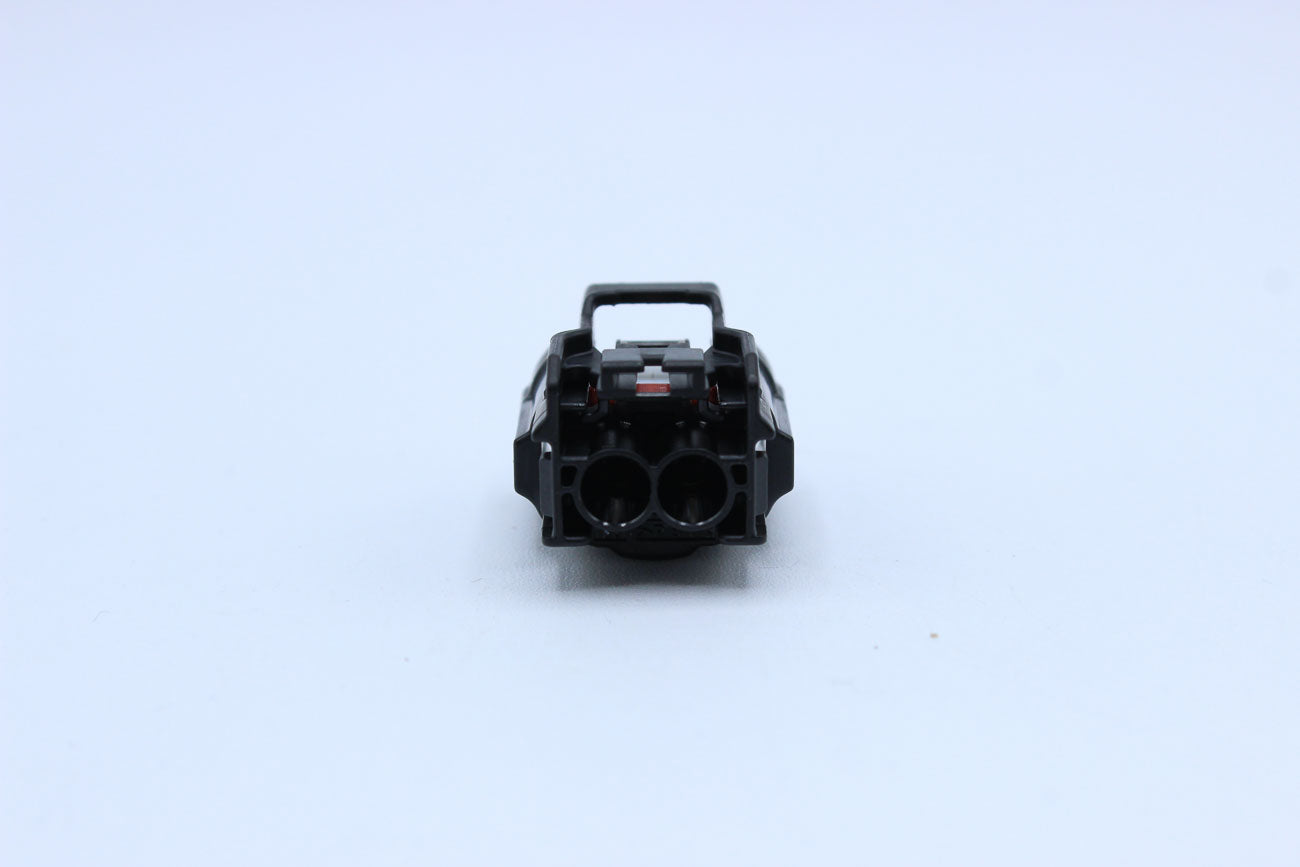 Sumitomo Female Black tab width 2.8 - 2 Terminal in Style: Connector Only. Sumitomo in Black. These connectors are typically found in OEM applications and are available as a connector only or as a flying lead. An extra terminal is included with every conn