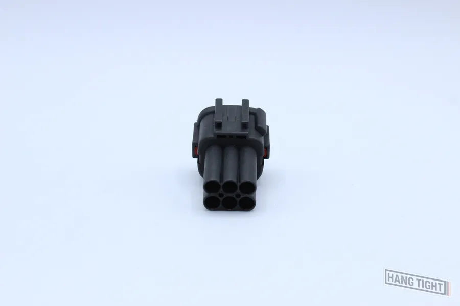 Sumitomo Male RS Black - 6 Terminal in Style: Connector Only. Sumitomo RS in Black. These connectors are typically found in OEM applications and are available as a connector only or as a flying lead. An extra terminal is included with every connector, bec