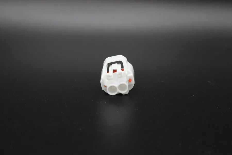 Sumitomo Female MT White Shrouded - 2 Terminal in Style: Connector Only. Sumitomo MT in White. These connectors are typically found in OEM applications and are available as a connector only or as a flying lead. An extra terminal is included with every con