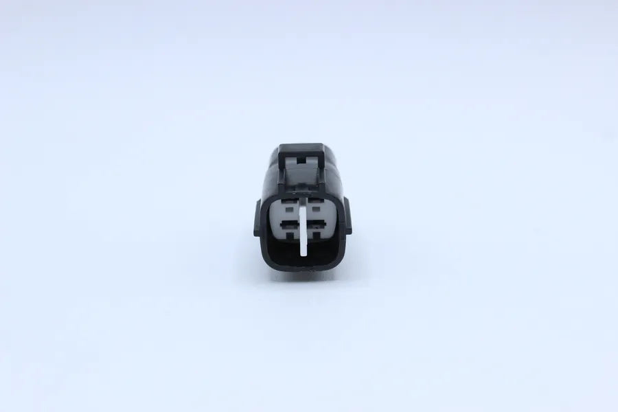 Sumitomo Male TS Black - 4 Terminal in Style: Connector Only. Sumitomo TS in Black. These connectors are typically found in OEM applications and are available as a connector only or as a flying lead. An extra terminal is included with every connector, bec
