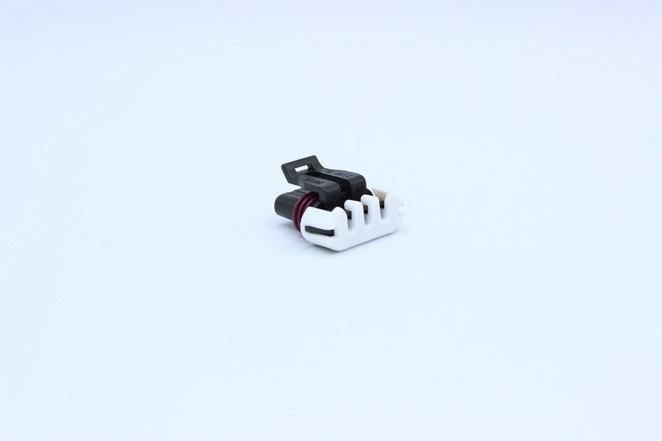 Delphi Female Metri-pack 150 Black Code 1 - 3 Terminal in Style: Flying Lead. Delphi Metri-pack 150 in Black. These connectors are typically found in OEM applications and are available as a connector only or as a flying lead. An extra terminal is included