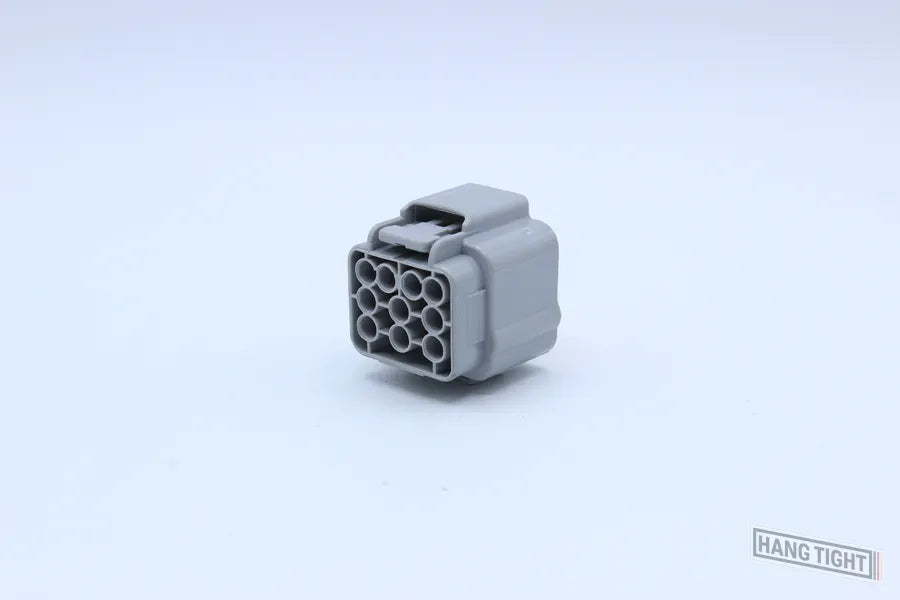 Sumitomo Female DL Gray - 10 Terminal in Style: Connector Only. Sumitomo DL in Gray. These connectors are typically found in OEM applications and are available as a connector only or as a flying lead. An extra terminal is included with every connector, be