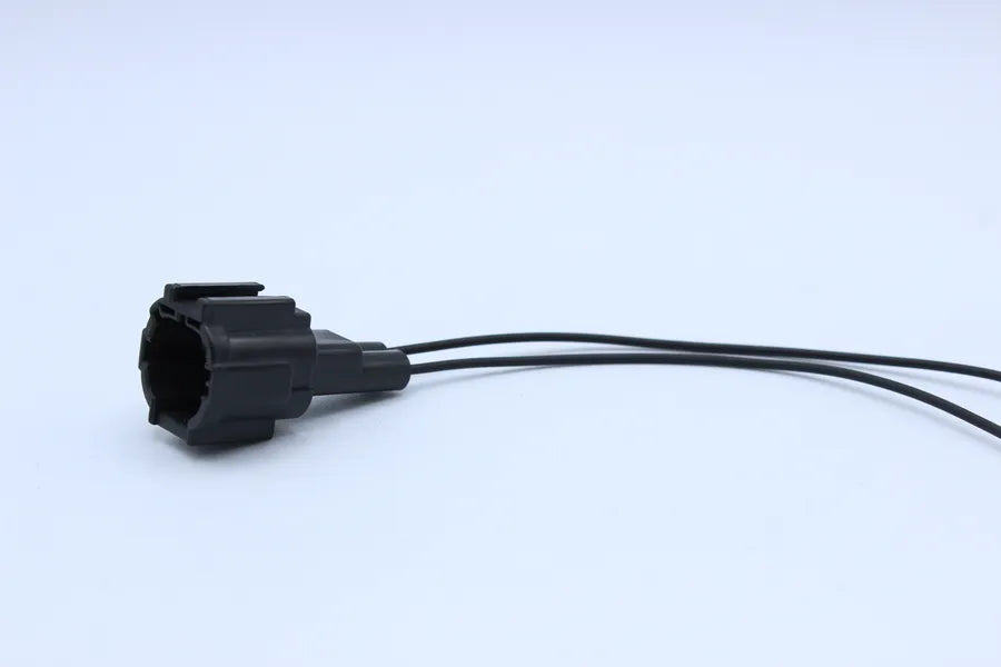Sumitomo Male RS Black - 2 Terminal in Style: Flying Lead. Sumitomo RS in Black. These connectors are typically found in OEM applications and are available as a connector only or as a flying lead. An extra terminal is included with every connector, becaus