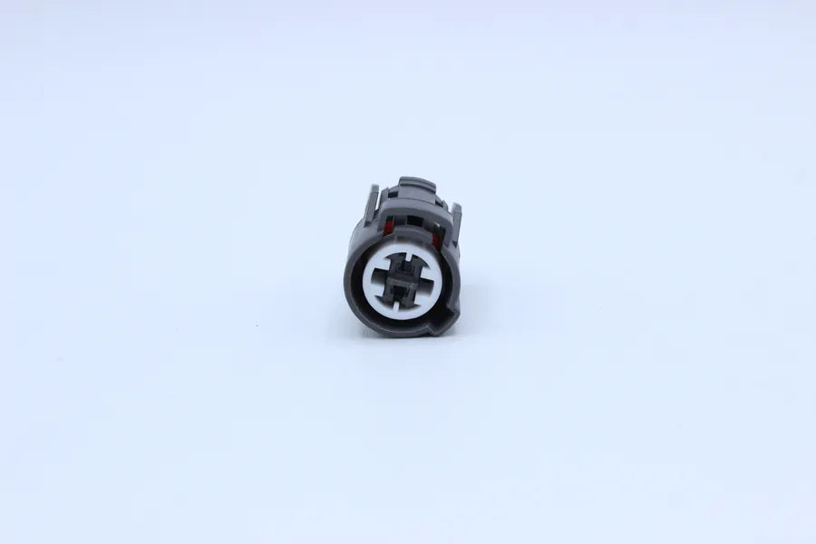 Sumitomo Female HW Gray - 2 Terminal in Style: Connector Only. Sumitomo HW in Gray. These connectors are typically found in OEM applications and are available as a connector only or as a flying lead. An extra terminal is included with every connector, bec