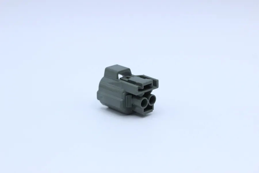 Sumitomo Female HW Black - 2 Terminal in Style: Flying Lead. Sumitomo HW in Black. These connectors are typically found in OEM applications and are available as a connector only or as a flying lead. An extra terminal is included with every connector, beca
