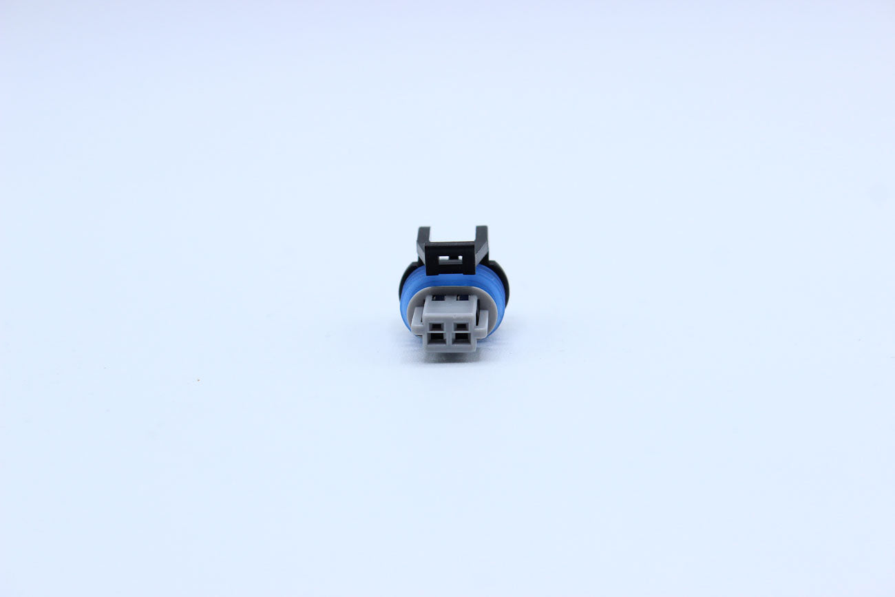 Delphi Female GT150 White Code 0 - 2 Terminal in Style: Flying Lead. Delphi GT150 in White. These connectors are typically found in OEM applications and are available as a connector only or as a flying lead. An extra terminal is included with every connec