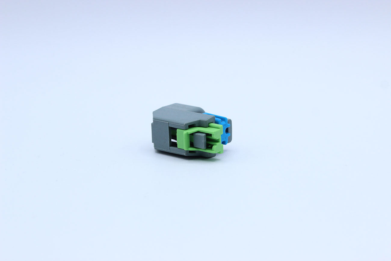 Delphi Female Metri-pack 150 Black Injector relief - 2 Terminal in Style: Flying Lead. Delphi Metri-pack 150 in Black. These connectors are typically found in OEM applications and are available as a connector only or as a flying lead. An extra terminal is