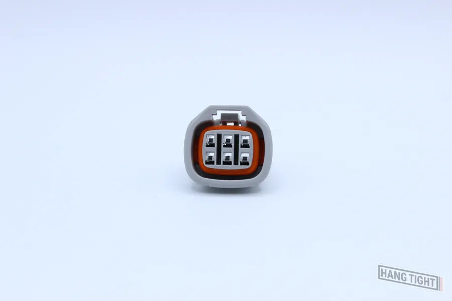 Sumitomo Female MT Gray Shrouded - 6 Terminal in Style: Connector Only. Sumitomo MT in Gray. These connectors are typically found in OEM applications and are available as a connector only or as a flying lead. An extra terminal is included with every conne