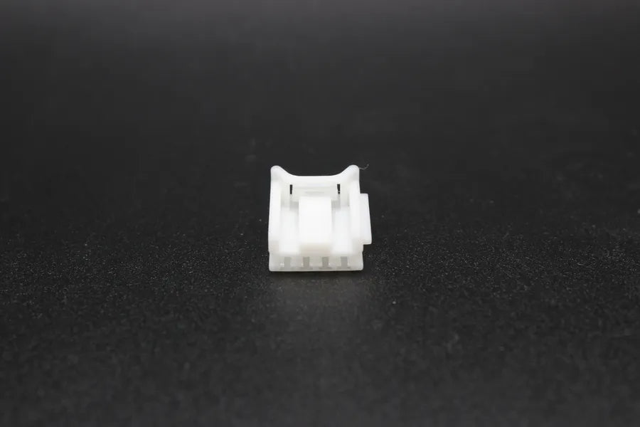 Sumitomo Female TS unsealed White - 4 Terminal in Style: Connector Only. Sumitomo TS unsealed in White. These connectors are typically found in OEM applications and are available as a connector only or as a flying lead. An extra terminal is included with