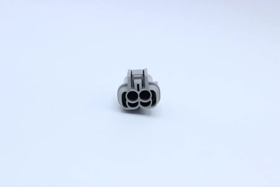 Sumitomo Female RS Gray - 2 Terminal in Style: Flying Lead. Sumitomo RS in Gray. These connectors are typically found in OEM applications and are available as a connector only or as a flying lead. An extra terminal is included with every connector, becaus