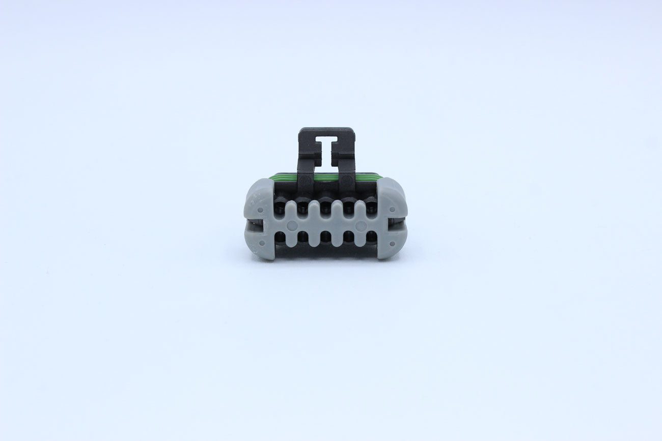 Delphi Female Metri-pack 150 Black - 10 Terminal in Style: Connector Only. Delphi Metri-pack 150 in Black. These connectors are typically found in OEM applications and are available as a connector only or as a flying lead. An extra terminal is included wi