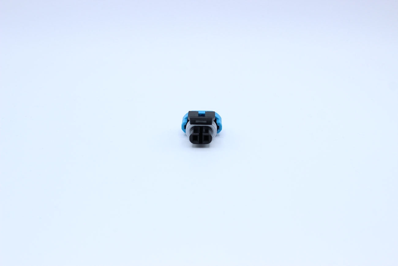 Delphi Female Metri-pack 150 - Part Number 12052641 in Style: Flying Lead. Delphi Metri-pack 150 in Black. The OEM Part Number for this part is 12052641. These connectors are typically found in OEM applications and are available as a connector only or as