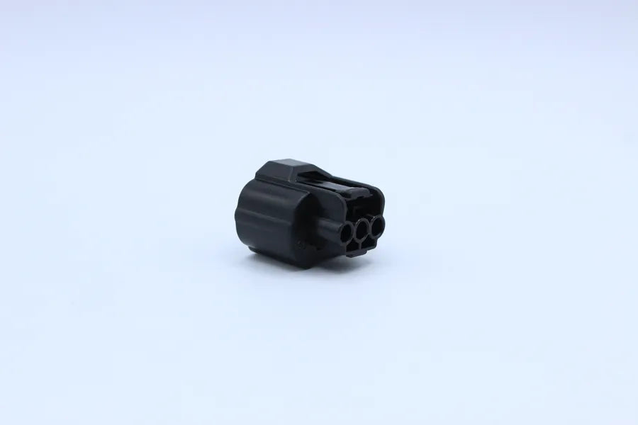 Sumitomo Female HX090 Black - 3 Terminal in Style: Flying Lead. Sumitomo HX090 in Black. These connectors are typically found in OEM applications and are available as a connector only or as a flying lead. An extra terminal is included with every connector