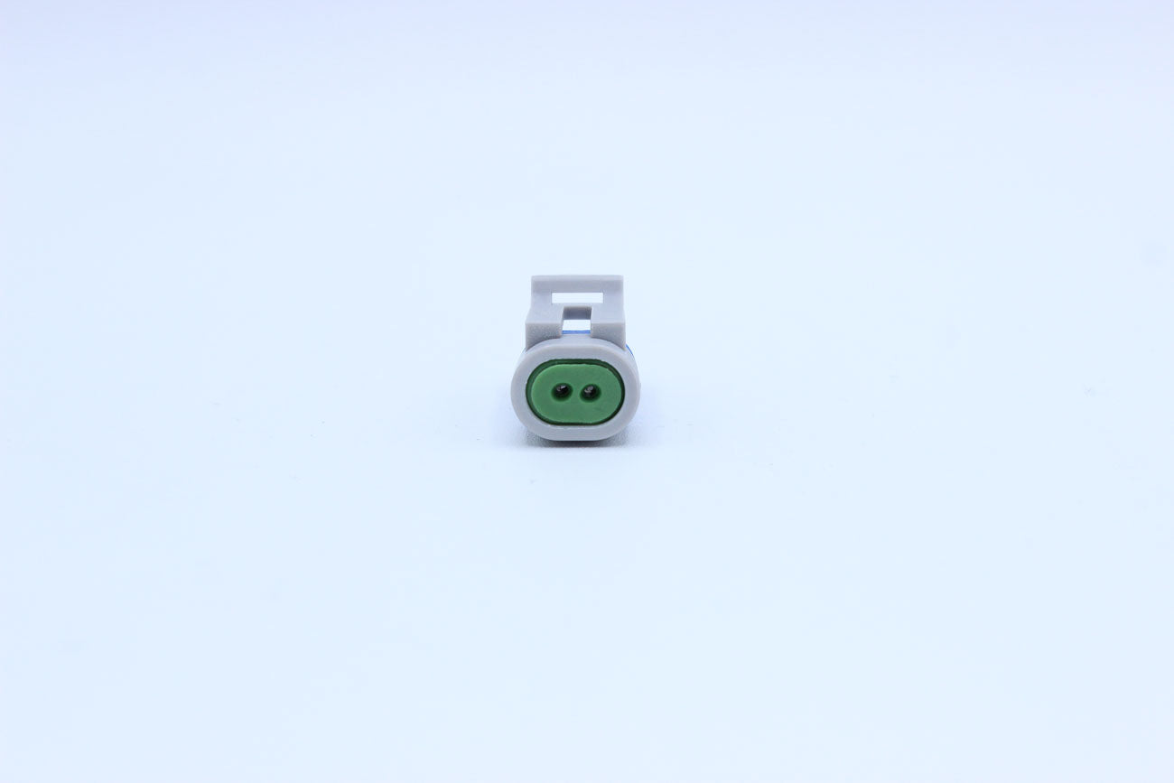 Delphi Female Metri-pack 150 PTS Grey - Part Number 12162197 in Style: Connector Only. Delphi Metri-pack 150 PTS in Grey. The OEM Part Number for this part is 12162197. These connectors are typically found in OEM applications and are available as a connec