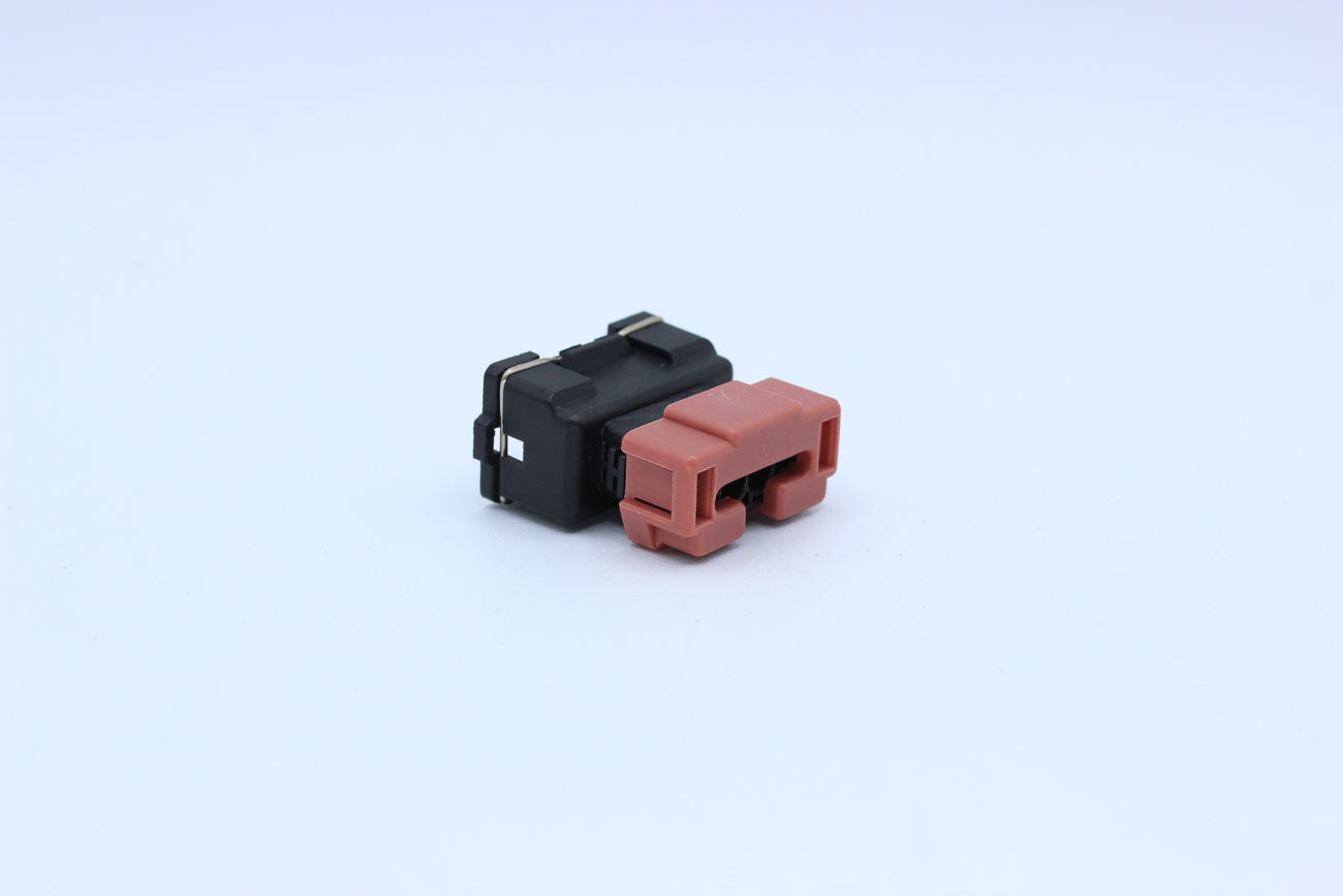 Furukawa Female JFC Black - 4 Terminal in Style: Flying Lead. Furukawa JFC in Black. These connectors are typically found in OEM applications and are available as a connector only or as a flying lead. An extra terminal is included with every connector, be