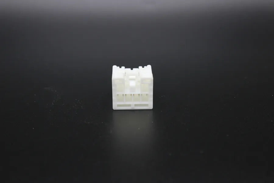 Sumitomo Female White - 6 Terminal in Style: Flying Lead. Sumitomo in White. These connectors are typically found in OEM applications and are available as a connector only or as a flying lead. An extra terminal is included with every connector, because mi