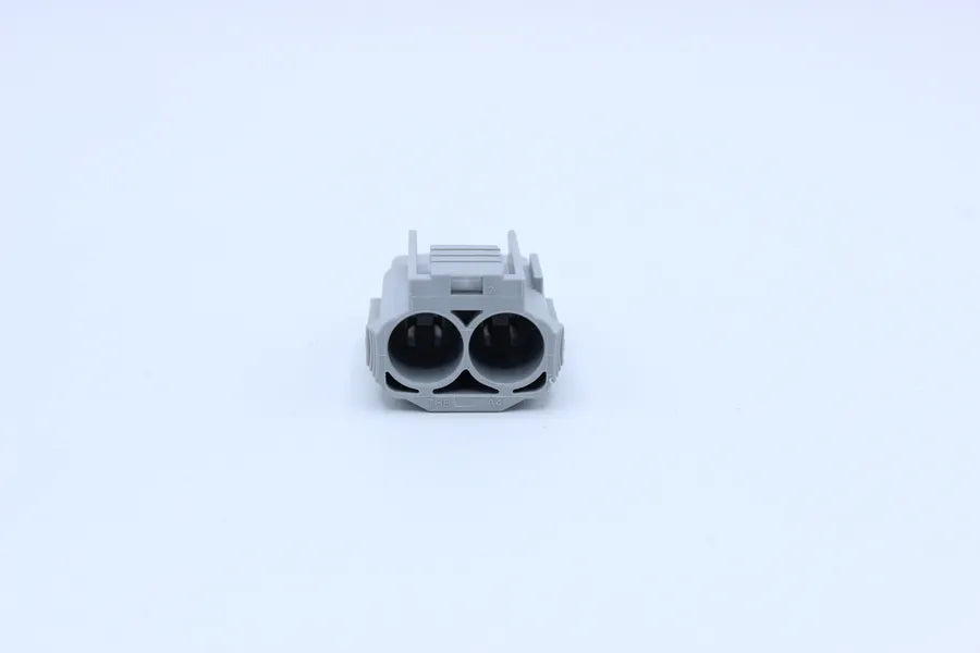 Sumitomo Female TS Gray 312 - 2 Terminal in Style: Flying Lead. Sumitomo TS in Gray. These connectors are typically found in OEM applications and are available as a connector only or as a flying lead. An extra terminal is included with every connector, be