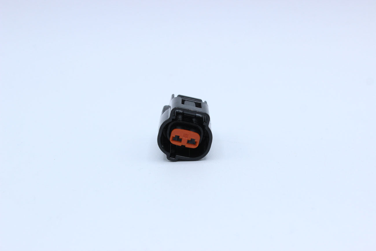 Sumitomo Female DL Black - 2 Terminal in Style: Flying Lead. Sumitomo DL in Black. These connectors are typically found in OEM applications and are available as a connector only or as a flying lead. An extra terminal is included with every connector, beca