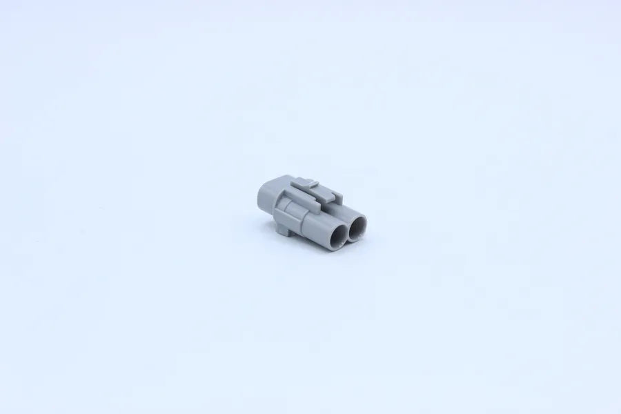 Sumitomo Female MT Gray Code 1 - 2 Terminal in Style: Flying Lead. Sumitomo MT in Gray. These connectors are typically found in OEM applications and are available as a connector only or as a flying lead. An extra terminal is included with every connector,