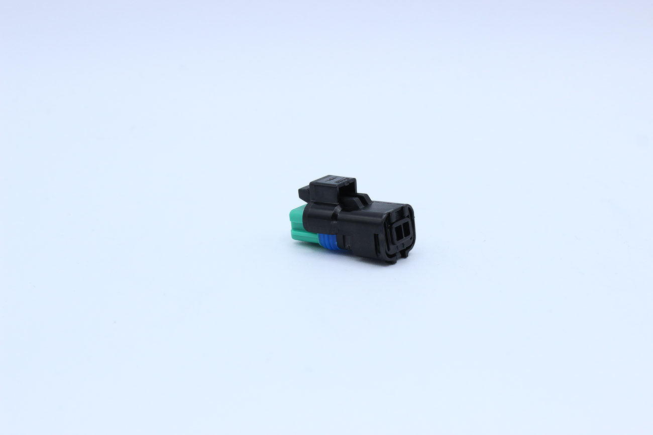 FCI Female Sicma 1.5 Green - 2 Terminal in Style: Connector Only. FCI Sicma 1.5 in Green. These connectors are typically found in OEM applications and are available as a connector only or as a flying lead. An extra terminal is included with every connecto