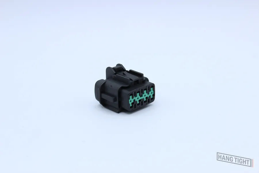 Sumitomo Female RS Black - 8 Terminal in Style: Flying Lead. Sumitomo RS in Black. These connectors are typically found in OEM applications and are available as a connector only or as a flying lead. An extra terminal is included with every connector, beca