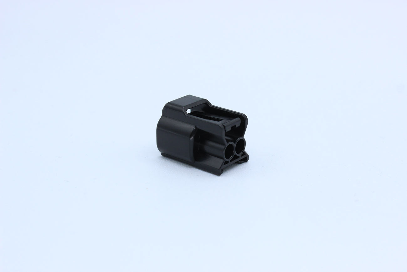 Furukawa Female RFW Black - 2 Terminal in Style: Flying Lead. Furukawa RFW in Black. These connectors are typically found in OEM applications and are available as a connector only or as a flying lead. An extra terminal is included with every connector, be